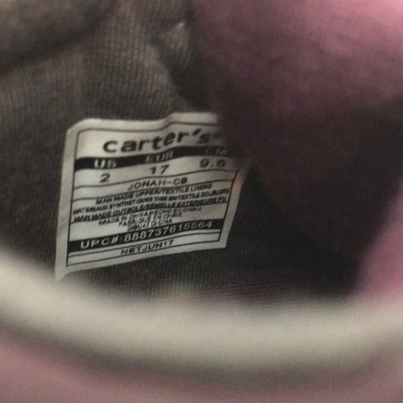 NEW Carter’s Boots 6-9 Months Crawl Stage Size 2 - Picture 7 of 7